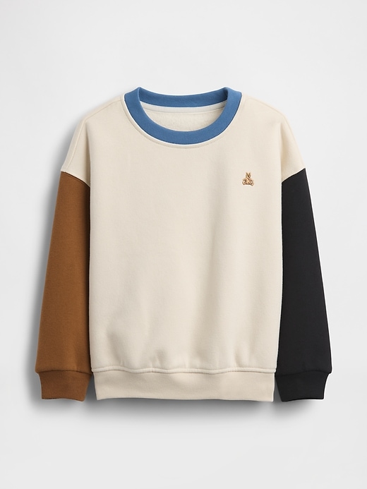 Image number 1 showing, Baby & Toddler VintageSoft Colorblock Sweatshirt