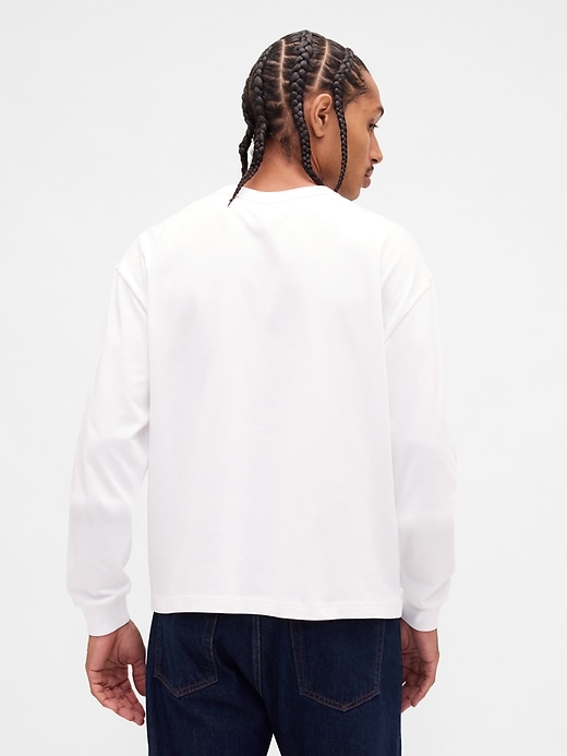 Image number 3 showing, Heavyweight Crop T-Shirt