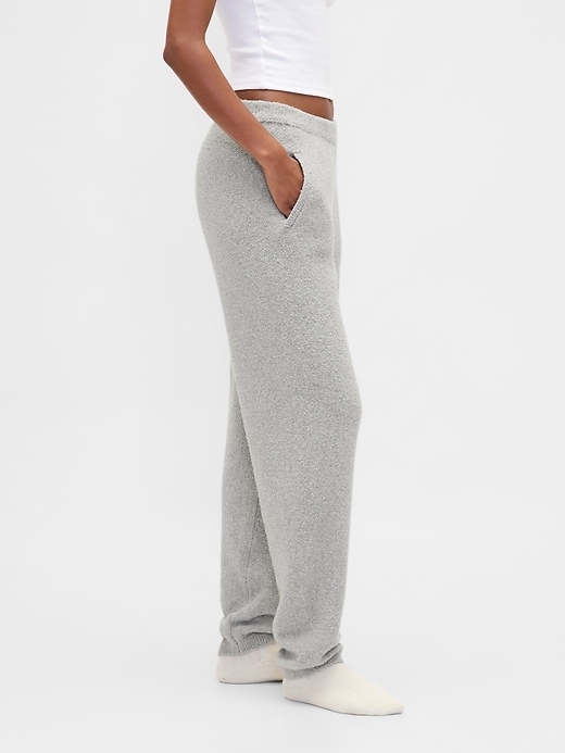 Image number 3 showing, CashSoft Boucle Sweater Joggers