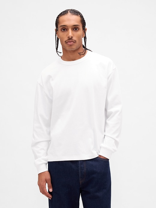 Image number 1 showing, Heavyweight Crop T-Shirt