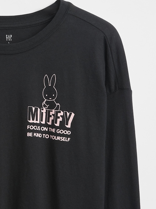 Image number 4 showing, Kids Miffy Oversized Graphic T-Shirt