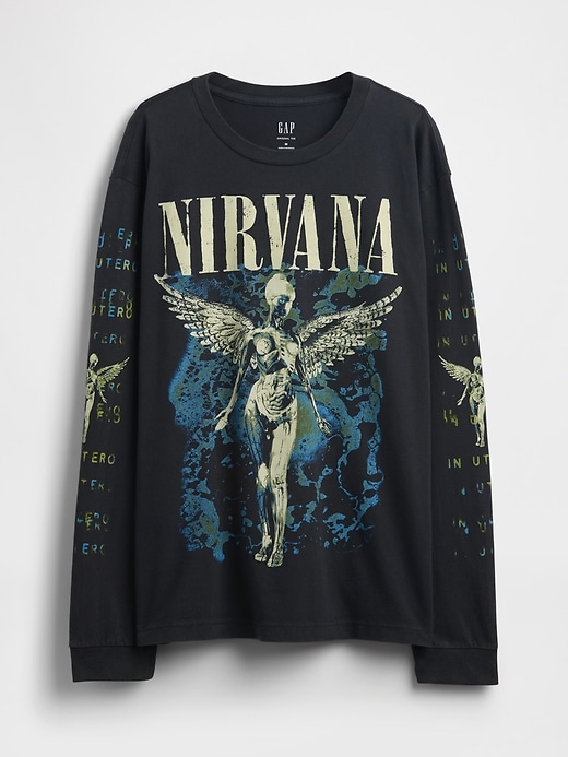 Image number 5 showing, Nirvana Graphic T-Shirt