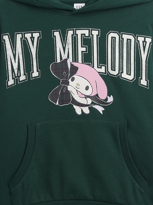 Image number 5 showing, Kids VintageSoft Oversized Hello Kitty Hoodie