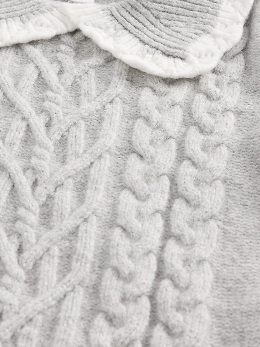 Image number 4 showing, Baby & Toddler CashSoft Collared Sweater