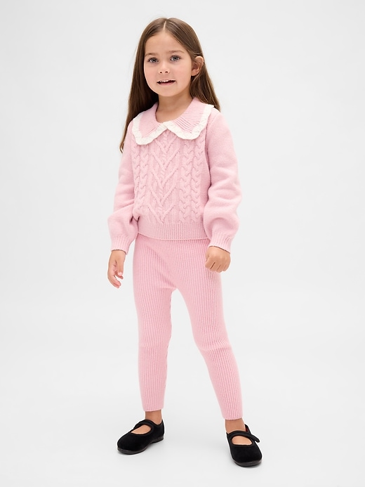 Image number 1 showing, Baby & Toddler CashSoft Rib Leggings