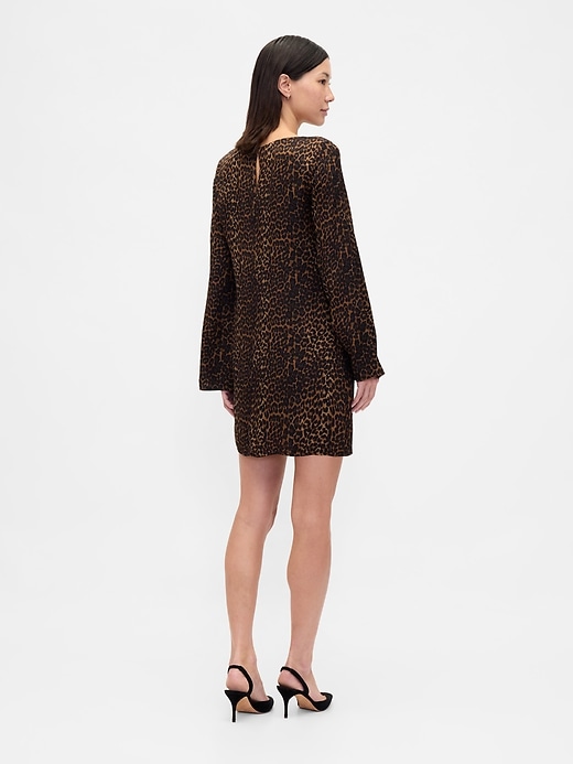 Boatneck Mini Shift Dress