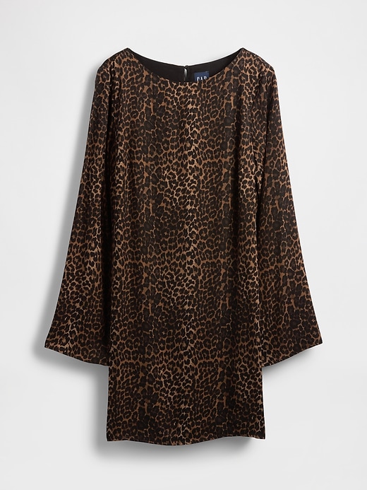 Image number 5 showing, Boatneck Mini Shift Dress