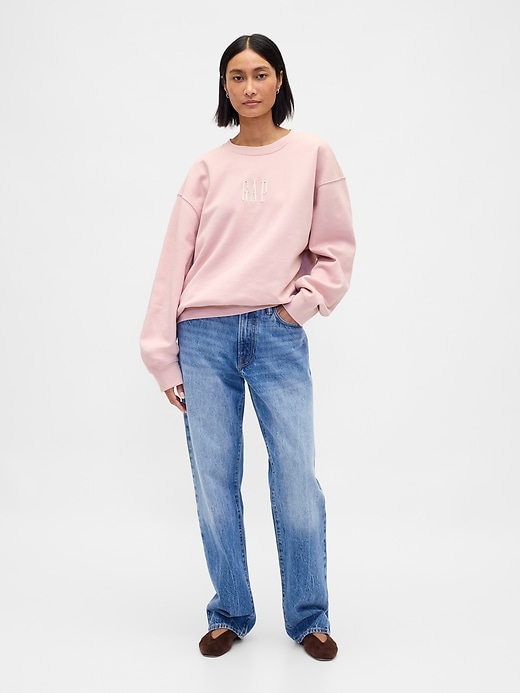 Image number 6 showing, Heavyweight Oversized Logo Sweatshirt