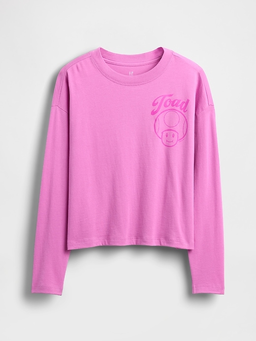 Image number 2 showing, Kids Super Mario Oversized Graphic T-Shirt