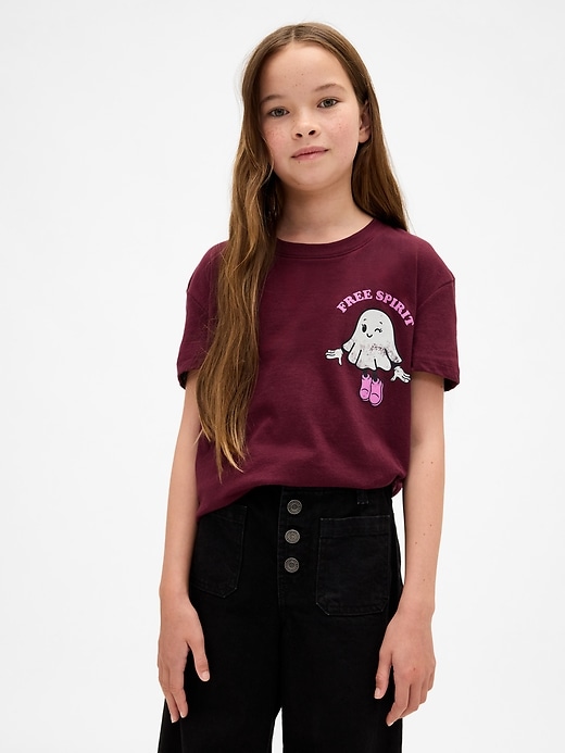 Image number 1 showing, Kids Relaxed Graphic T-Shirt