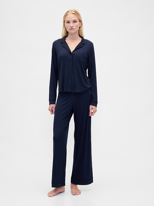 Image number 1 showing, Mini Rib PJ Set