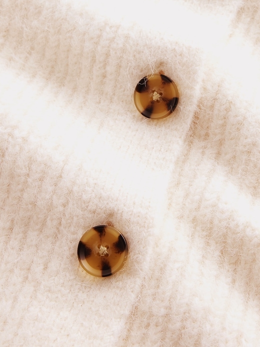 Image number 4 showing, Fuzzy Shaker Stitch Cardigan