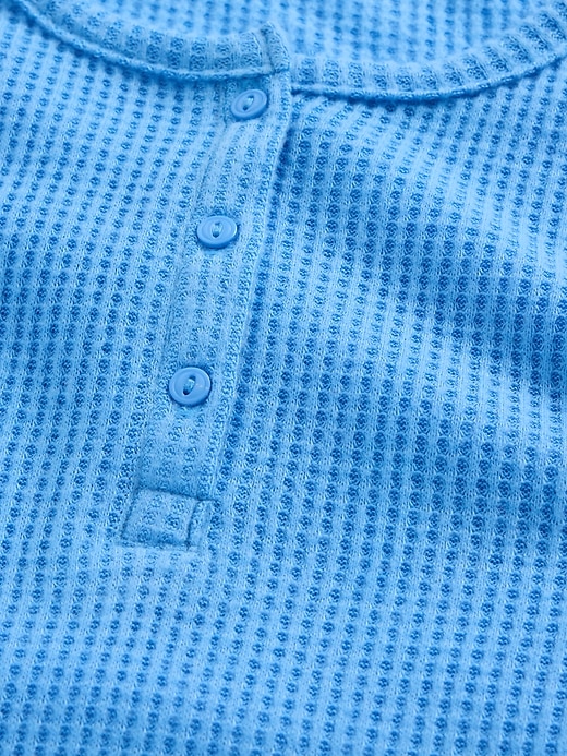 Image number 4 showing, Kids Recycled Waffle PJ Set