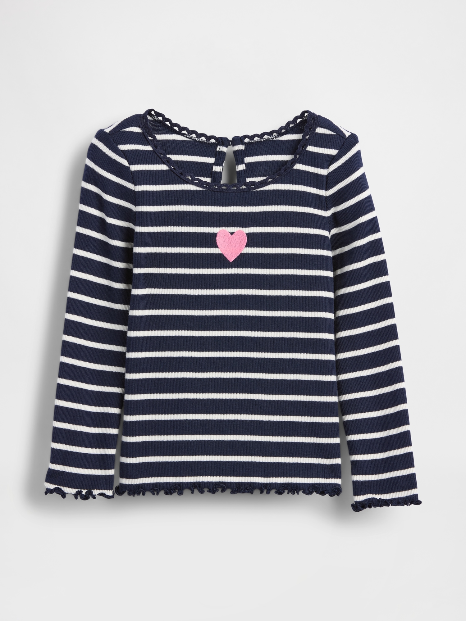 Baby & Toddler Embroidered Graphic Rib T-Shirt