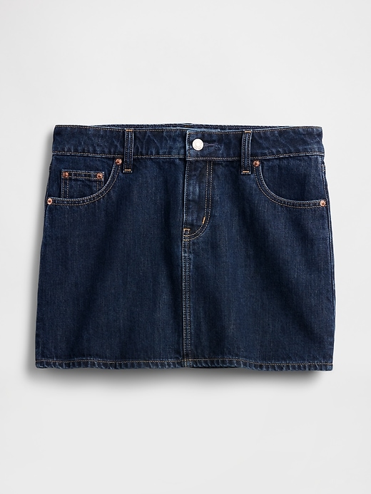 Image number 5 showing, Denim Mini Skirt