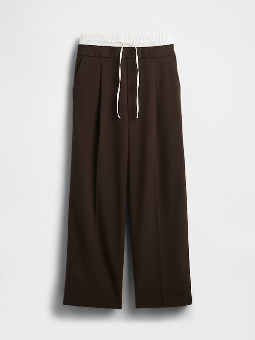 Image number 6 showing, Mid Rise Double-Waist Pants