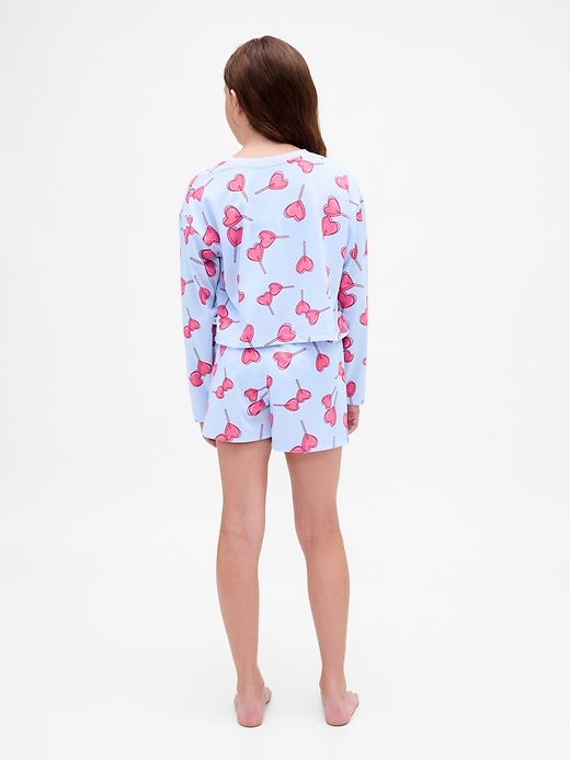 Image number 3 showing, Kids Recycled PJ Short Set