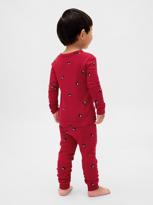 Image number 2 showing, Kids & Baby Organic Brushed Cotton Holiday PJ Set