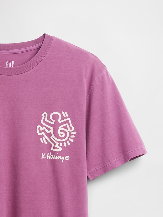 Image number 4 showing, Keith Haring Graphic T-Shirt