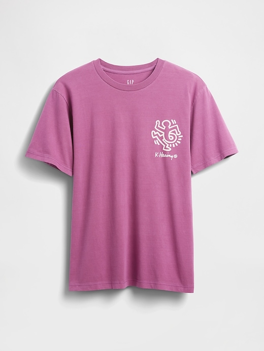 Image number 5 showing, Keith Haring Graphic T-Shirt