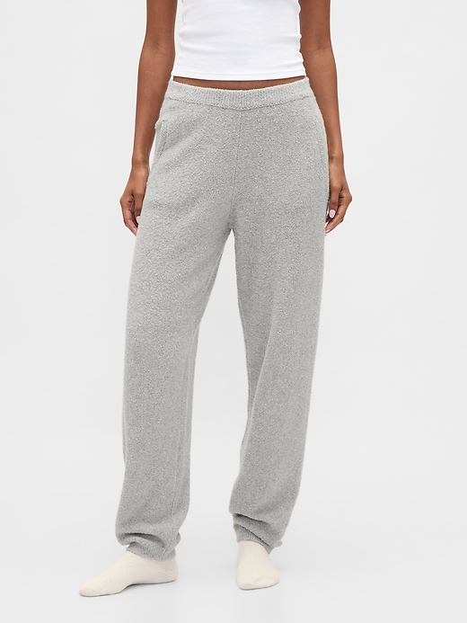 Image number 2 showing, CashSoft Boucle Sweater Joggers