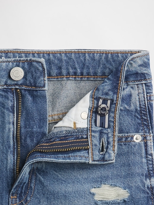 Image number 4 showing, Kids High Rise Denim Skirt