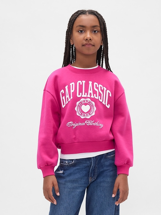 Image number 1 showing, Kids VintageSoft Dolman Sweatshirt