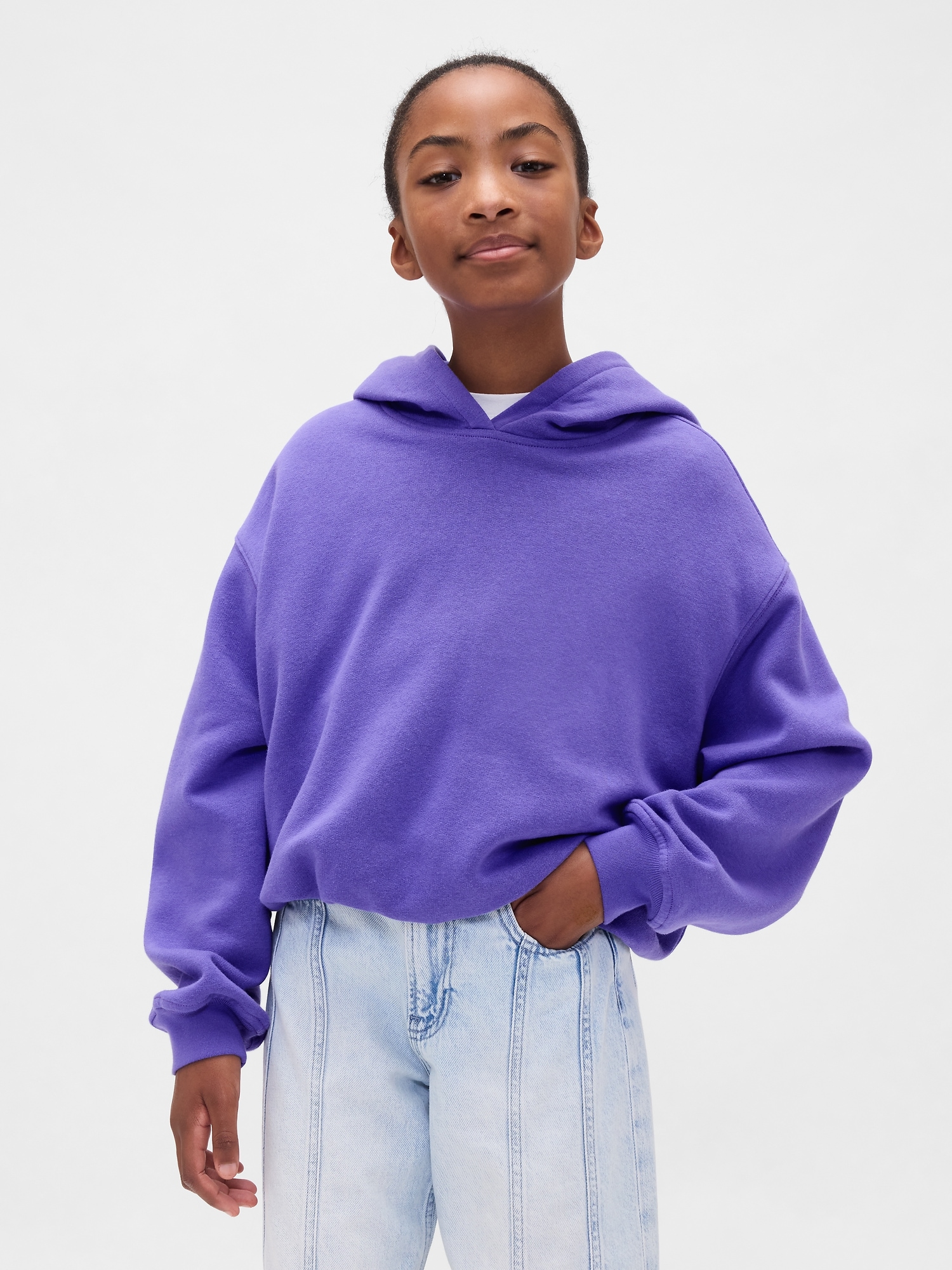 Kids VintageSoft Oversized Bubble Hoodie