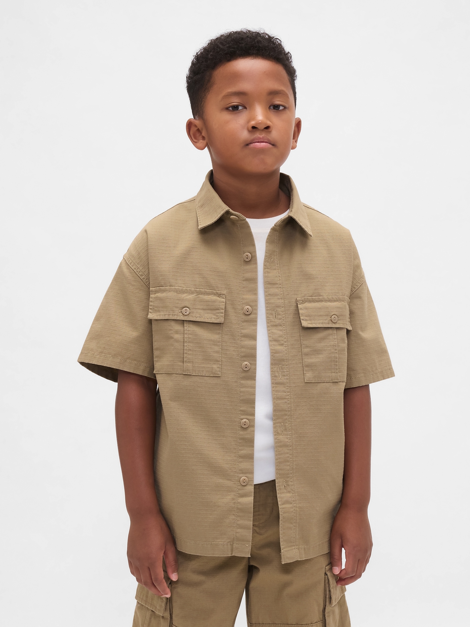 Kids Ripstop Utility Shirt