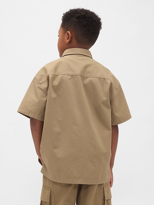 Image number 3 showing, Kids Ripstop Utility Shirt