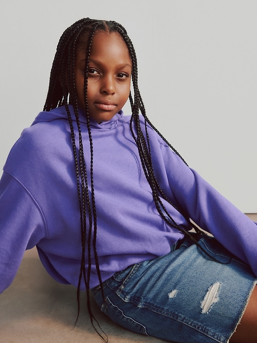 Image number 5 showing, Kids VintageSoft Oversized Bubble Hoodie