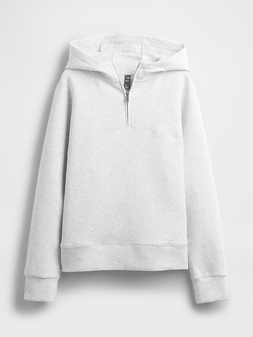 Image number 5 showing, GapFit Oversized Quarter-Zip Hoodie