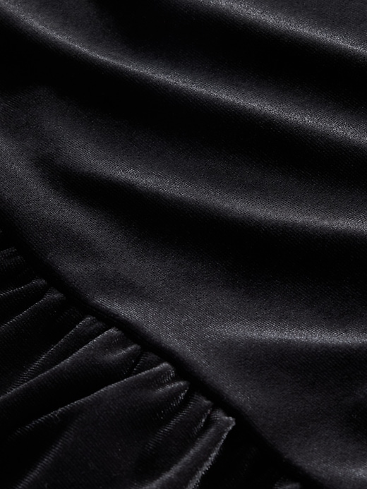 Image number 5 showing, Kids Velour Peplum Top