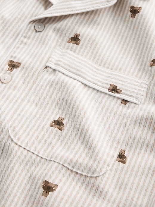 L'image numéro 5 présente Chemise de pyjama en flanelle ultra-douce pour Adulte