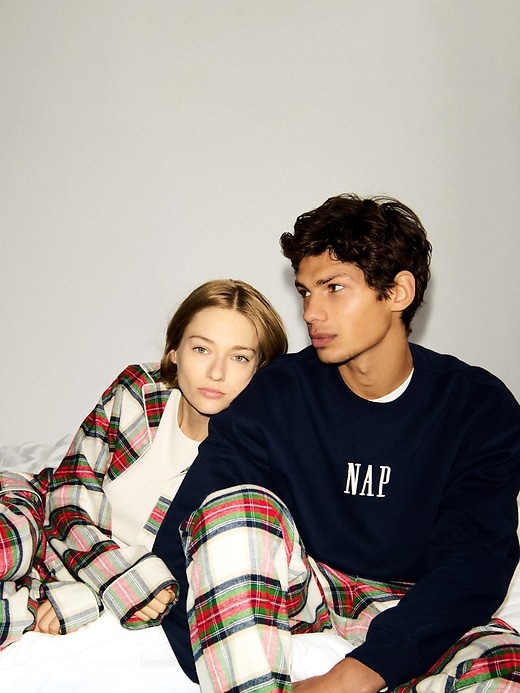 Image number 8 showing, Adult Softest Flannel PJ Shirt