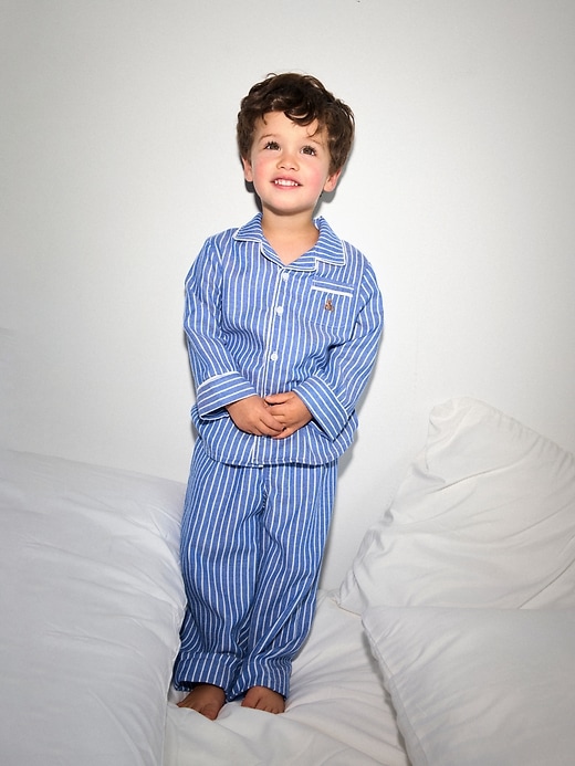 Image number 6 showing, Baby & Toddler Recycled Flannel PJ Set