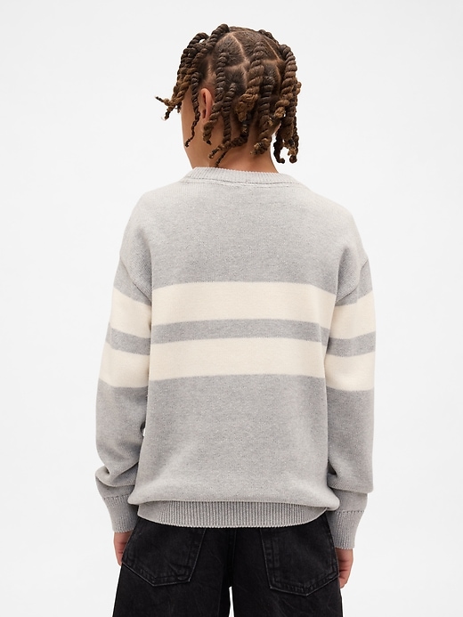 Image number 3 showing, Kids Relaxed Crewneck Sweater