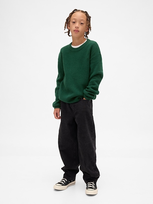 Image number 4 showing, Kids CashSoft Relaxed Crewneck Sweater