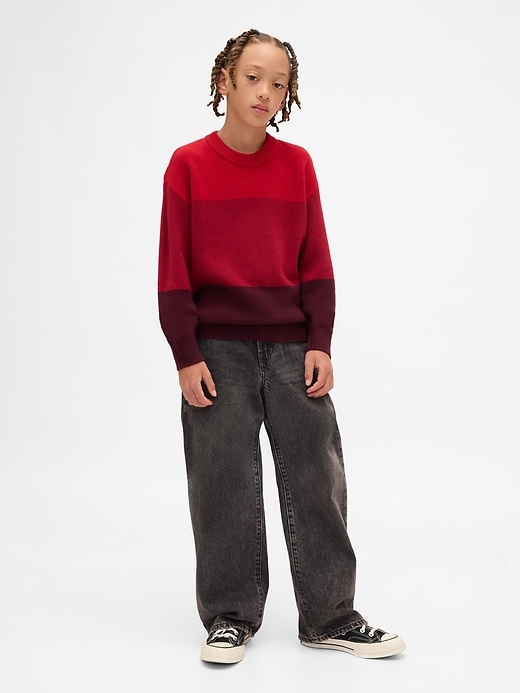 Image number 4 showing, Kids CashSoft Relaxed Crewneck Sweater
