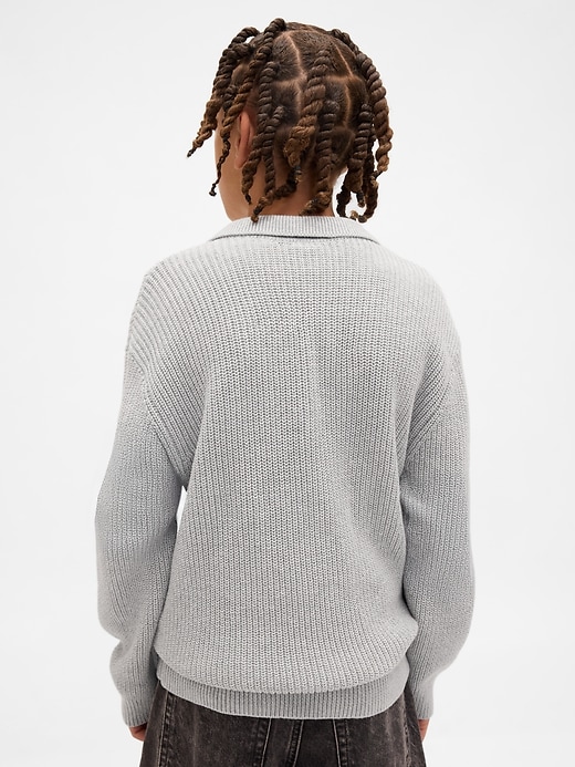 Image number 3 showing, Kids Polo Sweater