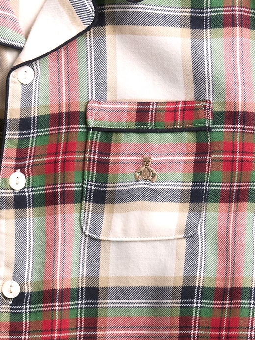 Image number 5 showing, Kids Recycled Flannel PJ Set