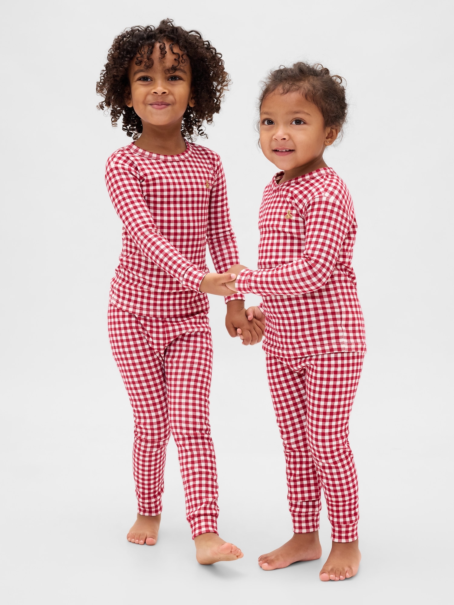 PYJAMA EN COTON BIOLOGIQUE BROSSÉ POUR BÉBÉ ET TOUT-PETIT