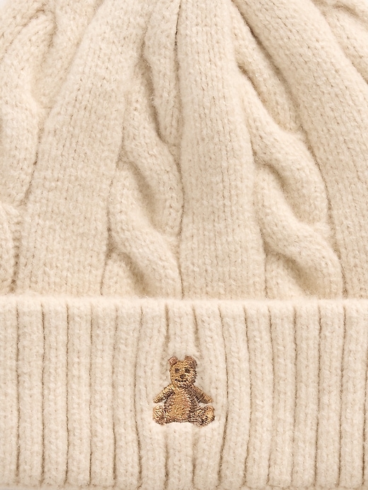 Image number 4 showing, Baby & Toddler CashSoft Cable-Knit Beanie & Mittens Set