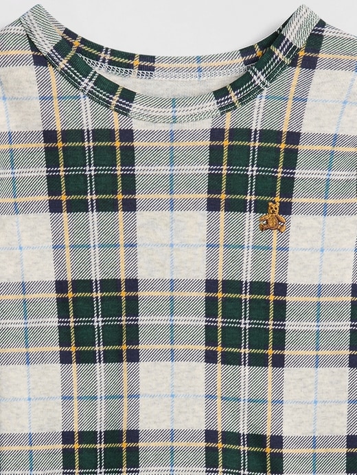 Image number 5 showing, Kids & Baby Organic Brushed Cotton Holiday PJ Set