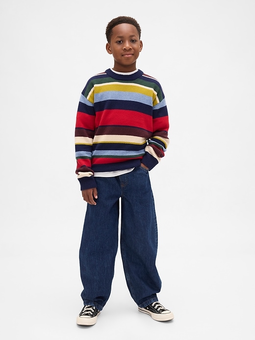 Image number 4 showing, Kids CashSoft Relaxed Crewneck Sweater