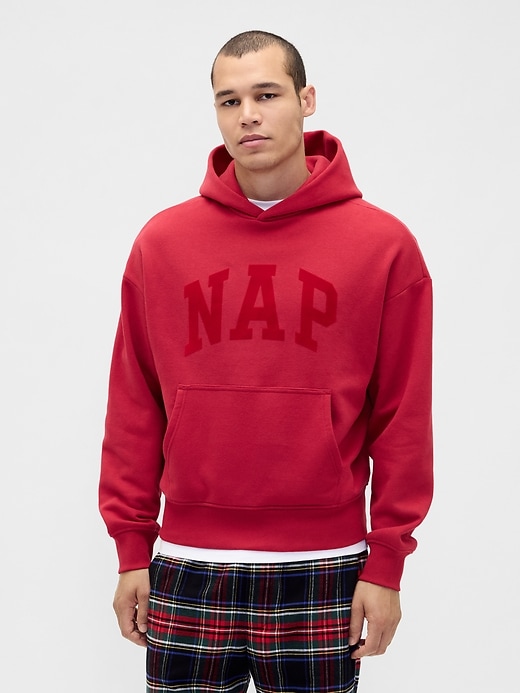 Image number 1 showing, VintageSoft NAP Logo Hoodie