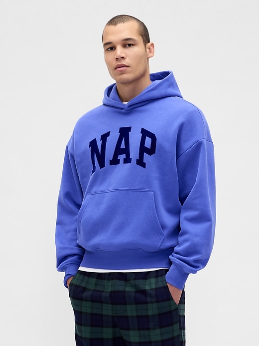 Image number 1 showing, VintageSoft NAP Logo Hoodie