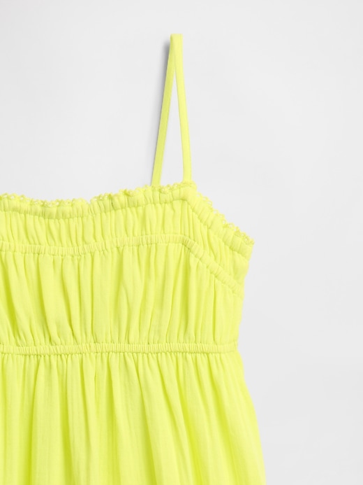 Image number 4 showing, Kids Crinkle Gauze Midi Dress