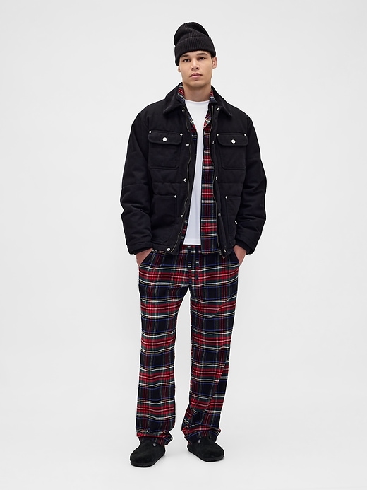 Image number 1 showing, Adult Softest Flannel PJ Set