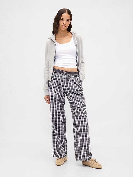 Image number 5 showing, Poplin PJ Pants
